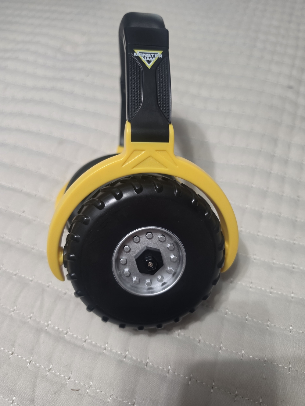 Monster Jam Kids Yellow and Black Over-Ear Protective Noice Canceling